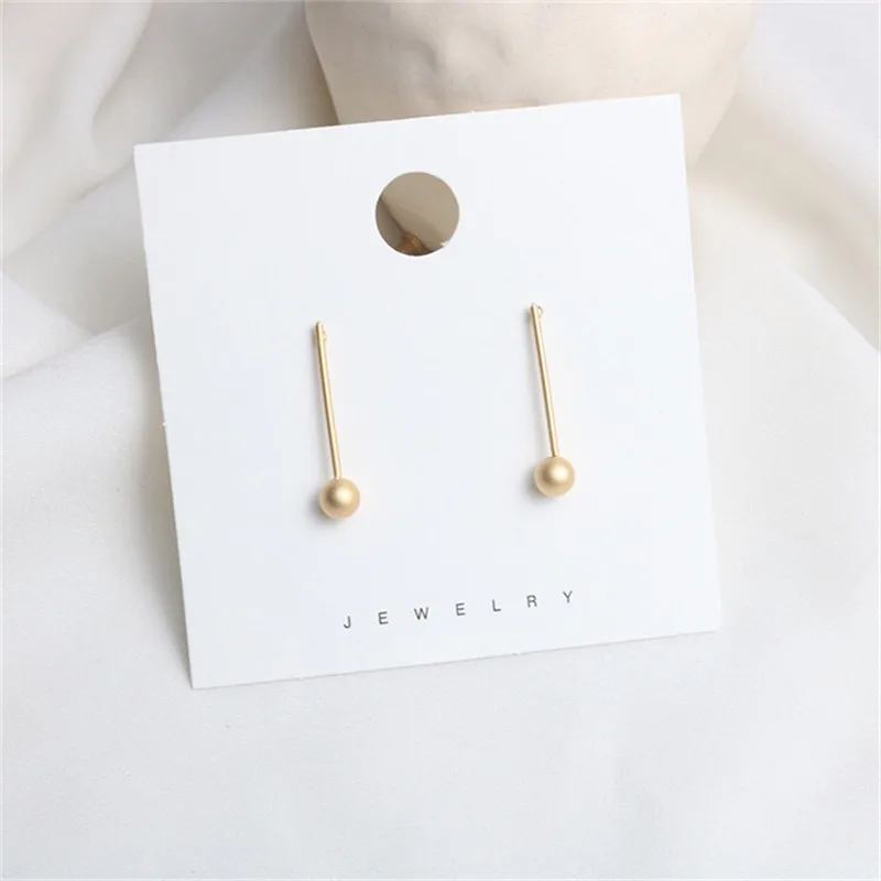 Simulated Pearls Long Tassel stud Earrings South Korea new fashionable individual character is small one word ball stick ear n
Simulated Pearls Long Tassel stud Earrings South Korea new fashionable individual character is small one word ball stick ear n