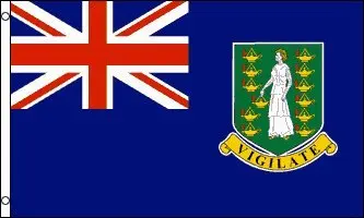 90 x 150cm 100% polyester 3ft*5ft British Virgin Islands Flag