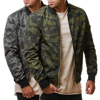 Jackets Men 2019 Camouflage Jacket Male Coats Camo Bomber Mens Jacket Brand Cloth Outwear Baseball Collar Plus Size
Jackets Men 2019 Camouflage Jacket Male Coats Camo Bomber Mens Jacket Brand Cloth Outwear Baseball Collar Plus Size