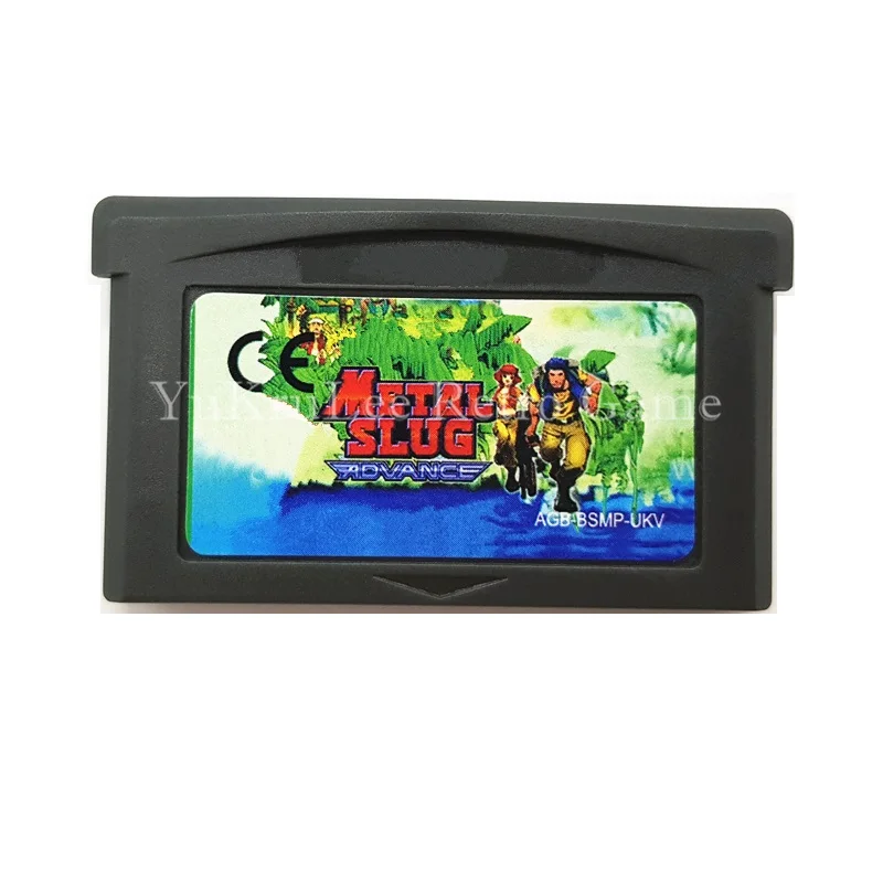 Metal Slug Advance Video Game Cartridge Card for 32 Bit Game Console EU Sticker Version
Metal Slug Advance Video Game Cartridge Card for 32 Bit Game Console EU Sticker Version