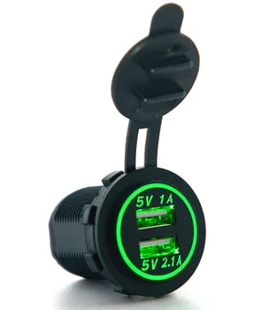 Motorcycle Waterproof Universal Dual Usb Car Charger Power Adapter socket 5v 2.1A/1A Auto Charger For Iphone Ipad 
Motorcycle Waterproof Universal Dual Usb Car Charger Power Adapter socket 5v 2.1A/1A Auto Charger For Iphone Ipad