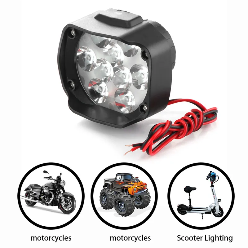 9-Led Headlight Bulb Super Bright 15W 1500Lm Fog Spotlights Working White Spot Light for 9-85 V Motorcycle Scooters Vehicle
9-Led Headlight Bulb Super Bright 15W 1500Lm Fog Spotlights Working White Spot Light for 9-85 V Motorcycle Scooters Vehicle