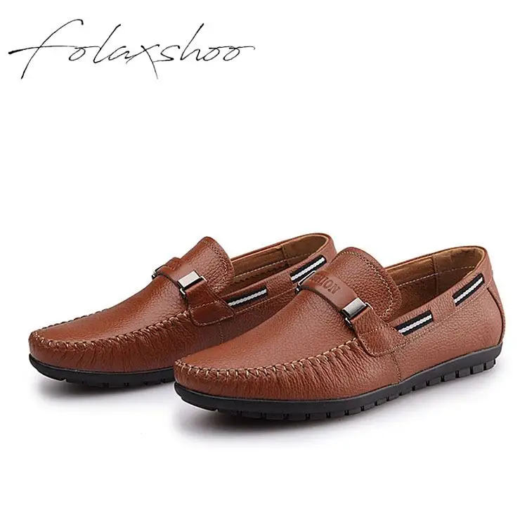 Folaxshoo Men's Shoes Luxury Brand Geniune Leather Casual Flats for Mens Comfortalbe Slip On Loafers Mocacines Mujer Charol New
Folaxshoo Men's Shoes Luxury Brand Geniune Leather Casual Flats for Mens Comfortalbe Slip On Loafers Mocacines Mujer Charol New