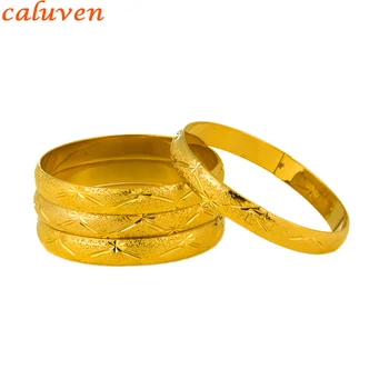 4pcs 10mm/64mm width Bangles for Women Gold Bracelets African European Ethiopian girls Jewelry Dubai Gold Bangles bride gift
4pcs 10mm/64mm width Bangles for Women Gold Bracelets African European Ethiopian girls Jewelry Dubai Gold Bangles bride gift