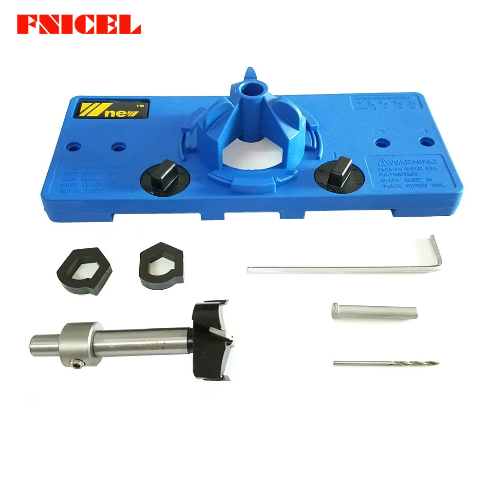 NEW 35MM Cup Style Hinge Boring Jig Drill Guide Set Door Hole Template For Kreg Tool Carpenter Woodworking DIY Tools
NEW 35MM Cup Style Hinge Boring Jig Drill Guide Set Door Hole Template For Kreg Tool Carpenter Woodworking DIY Tools
