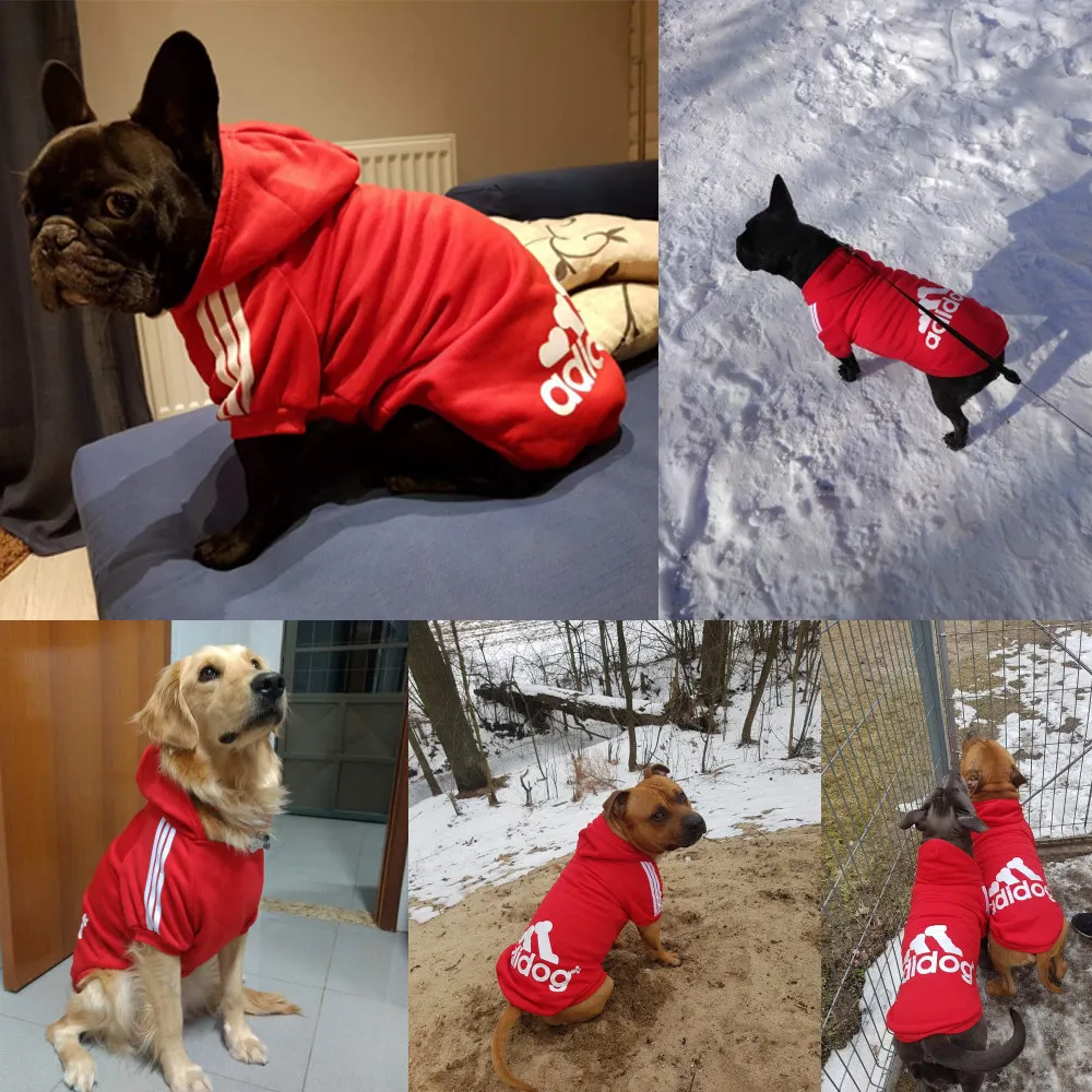 Dog Clothes for Large Small Pets Pug Puppy Cat Clothing with Hat Bulldog Dog Hoodie Vest Winter Clothes Pet Supplies CL0001
Dog Clothes for Large Small Pets Pug Puppy Cat Clothing with Hat Bulldog Dog Hoodie Vest Winter Clothes Pet Supplies CL0001
