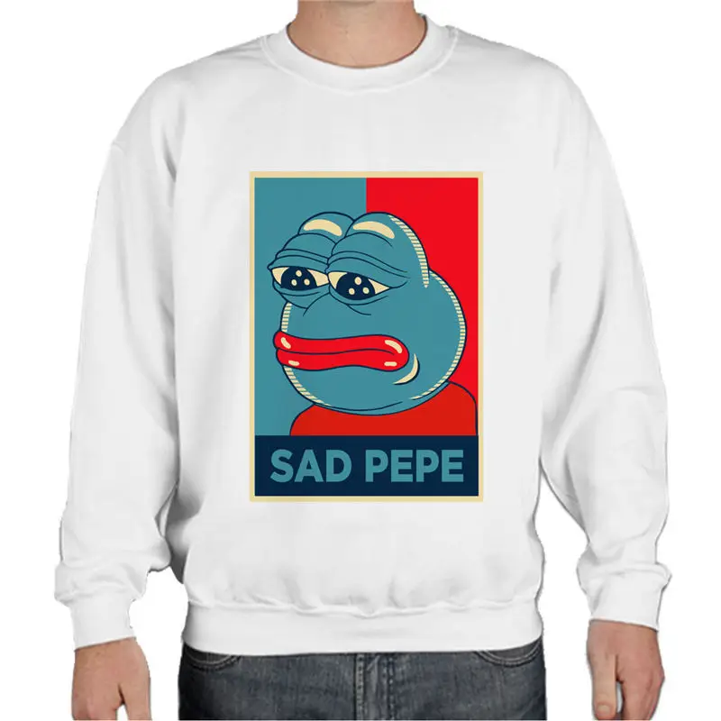 Memes pepe Sad Frog Autumn Winter Thin Stylish Printed Sweatshirts Men Hoodies With Hat male Print Hooded Hoody Tops HDM1171
Memes pepe Sad Frog Autumn Winter Thin Stylish Printed Sweatshirts Men Hoodies With Hat male Print Hooded Hoody Tops HDM1171