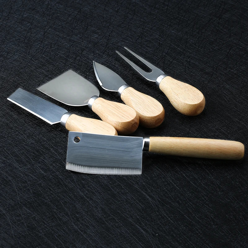 5Pcs Cheese Pizza Knife Set Fork Scraper Slicer Cutter with Wood Handle Butter Grater Home Kitchen Tool Baking Cooking Supplies
5Pcs Cheese Pizza Knife Set Fork Scraper Slicer Cutter with Wood Handle Butter Grater Home Kitchen Tool Baking Cooking Supplies