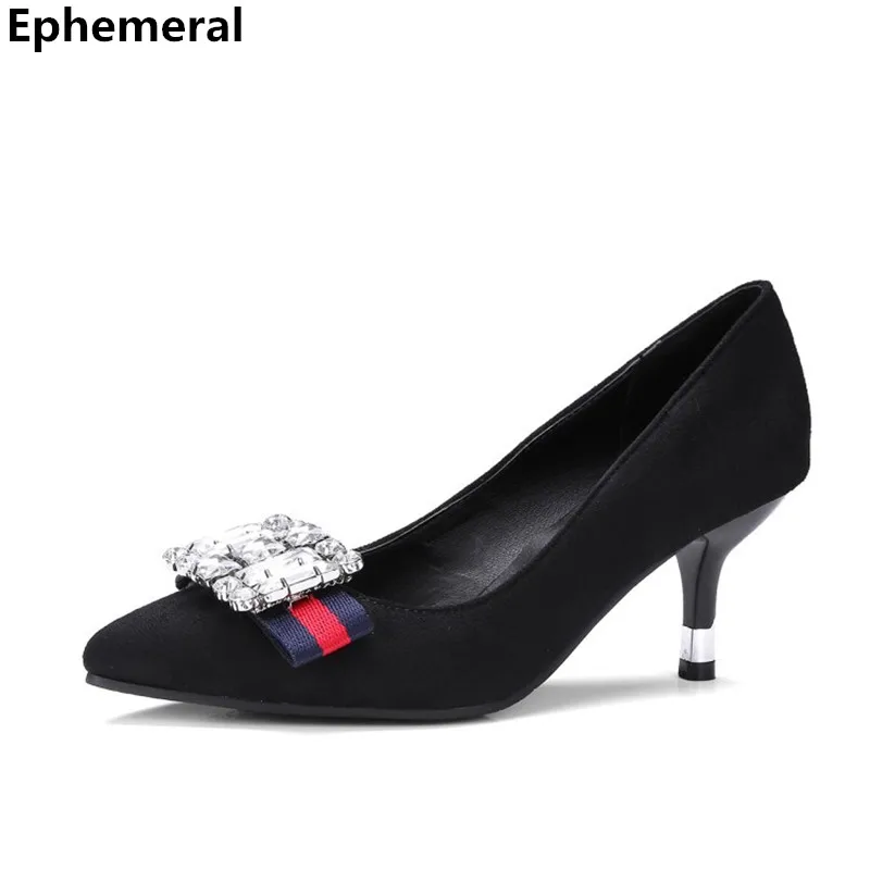 Ladies pointed toe fashion high heel shoes red black yellow 6cm heels crystal women stilettos for party wedding big size 43-34
Ladies pointed toe fashion high heel shoes red black yellow 6cm heels crystal women stilettos for party wedding big size 43-34
