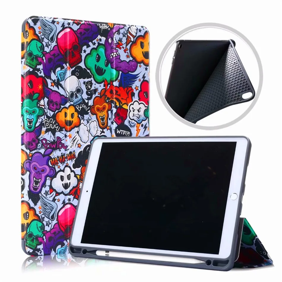 Case For iPad Air 3 2019 10.5 Stand Silicon Cover For iPad pro 10.5'' 2017 Smart Cover With Pencil Holder +Screen protector+pen
Case For iPad Air 3 2019 10.5 Stand Silicon Cover For iPad pro 10.5'' 2017 Smart Cover With Pencil Holder +Screen protector+pen