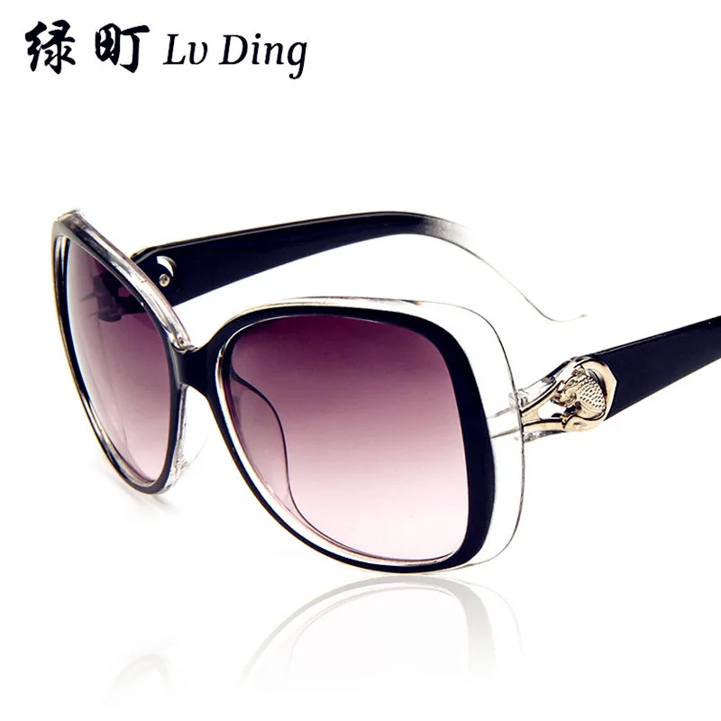 PLINTH Okulary Occhiali da sole Donna Fashion Cheetah женские солнцезащитные очкив ретро стиле очки