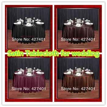 Round Shaped Poly Satin Table Cloth/Banquet Tablecloths/Table Linen/Chair Cover Sashes Bands Lycra For Wedding Party Decorating
Round Shaped Poly Satin Table Cloth/Banquet Tablecloths/Table Linen/Chair Cover Sashes Bands Lycra For Wedding Party Decorating