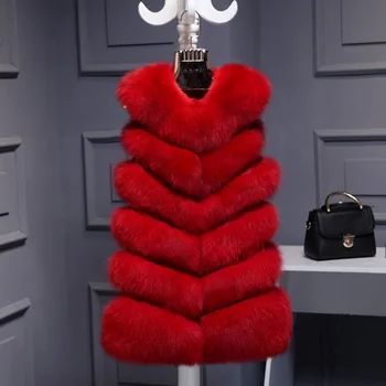 Women Faux Fur vest 2020 autumn winter new imitation fox fur stitching long vest female burst model coat special wholesale 19070
Women Faux Fur vest 2020 autumn winter new imitation fox fur stitching long vest female burst model coat special wholesale 19070
