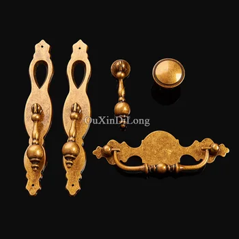 High Quality 10PCS European Brass Kitchen Door Furniture Handles Vintage Cupboard Drawer Wardrobe Cabinet Pull Handles and Knobs
High Quality 10PCS European Brass Kitchen Door Furniture Handles Vintage Cupboard Drawer Wardrobe Cabinet Pull Handles and Knobs
