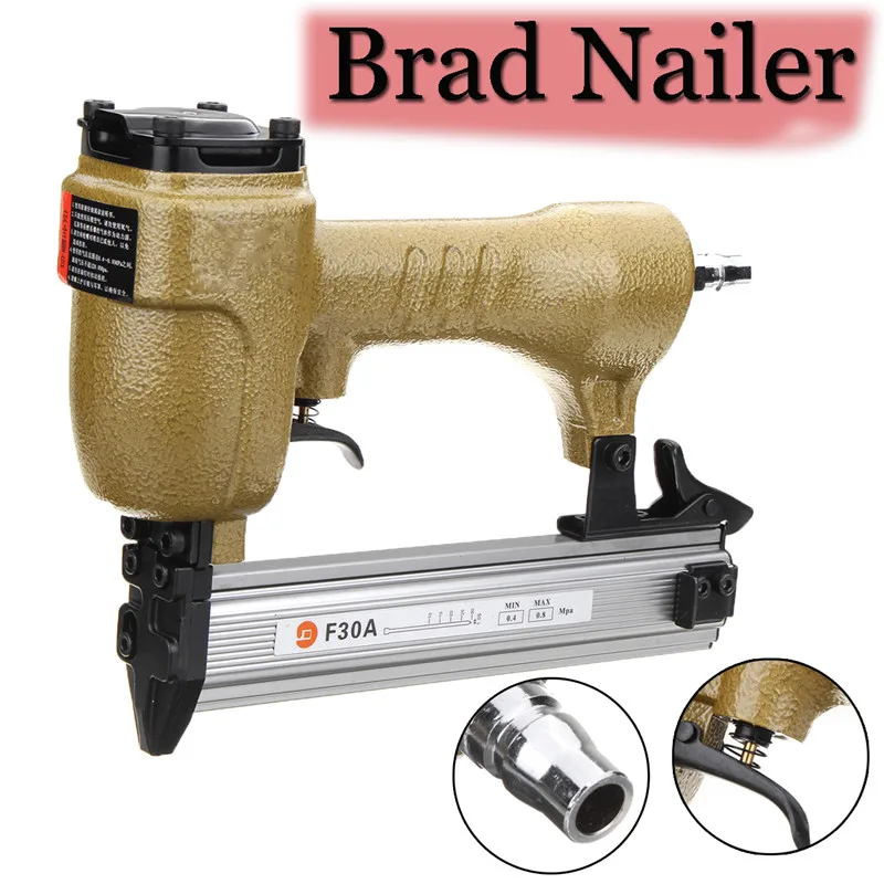 60-100PSI Brad Straight Nailer Nail G un Pneumatic Air Tools For Home Decorating Power Tools Nail Gun
60-100PSI Brad Straight Nailer Nail G un Pneumatic Air Tools For Home Decorating Power Tools Nail Gun