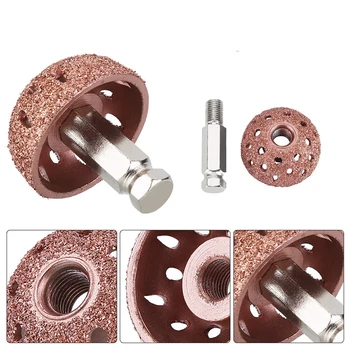 1pc Buffing Wheel Tungsten Carbide Rasp / Contour Cup with Arbor Adaptor Wheel Grind Professional Tire Repair Tool
1pc Buffing Wheel Tungsten Carbide Rasp / Contour Cup with Arbor Adaptor Wheel Grind Professional Tire Repair Tool