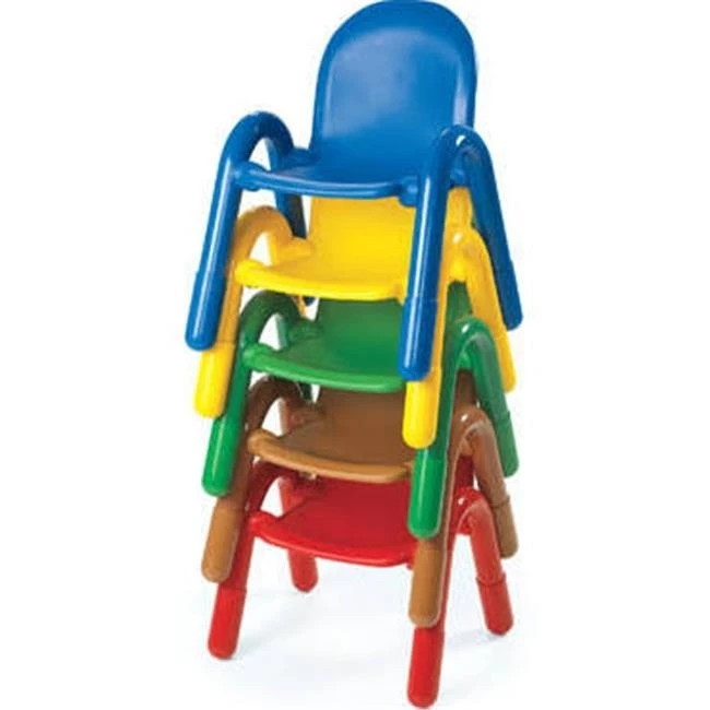 Angeles AB7907PG 7 in. Baseline Plastic Classroom Chair Shamrock Green