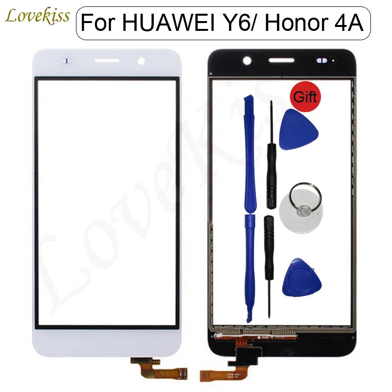 5.0" Touchscreen Front Panel For Huawei Y6 Honor 4A SCL-L01 L21 L04 Touch Screen Sensor Digitizer LCD Display Outer Glass Repair
5.0" Touchscreen Front Panel For Huawei Y6 Honor 4A SCL-L01 L21 L04 Touch Screen Sensor Digitizer LCD Display Outer Glass Repair