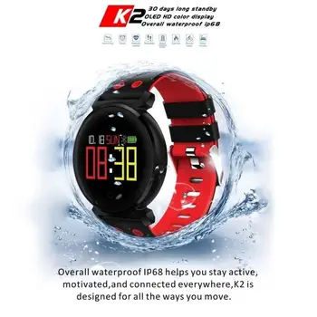 Timethinker K2 Men Smart Watch Bracelet Clock Women Blood Pressure Heart Rate Monitor Watches Sports Pedometer Smartwatch IP68
Timethinker K2 Men Smart Watch Bracelet Clock Women Blood Pressure Heart Rate Monitor Watches Sports Pedometer Smartwatch IP68