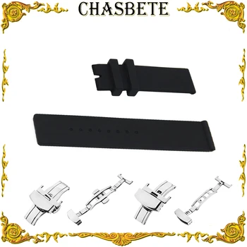 Resin Watchband Rubber Watch Band 20mm 22mm 24mm Silicone Bracelet Belt Loop Wrist Strap Black Butterfly Buckle + Tool + Pin
Resin Watchband Rubber Watch Band 20mm 22mm 24mm Silicone Bracelet Belt Loop Wrist Strap Black Butterfly Buckle + Tool + Pin