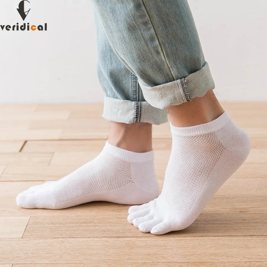 5 Pairs Cotton 5 Finger Socks Men Summer Mesh Solid Breathable Boat Socks With Toes Male Boy Calcetines Ankle No Show Socks
5 Pairs Cotton 5 Finger Socks Men Summer Mesh Solid Breathable Boat Socks With Toes Male Boy Calcetines Ankle No Show Socks
