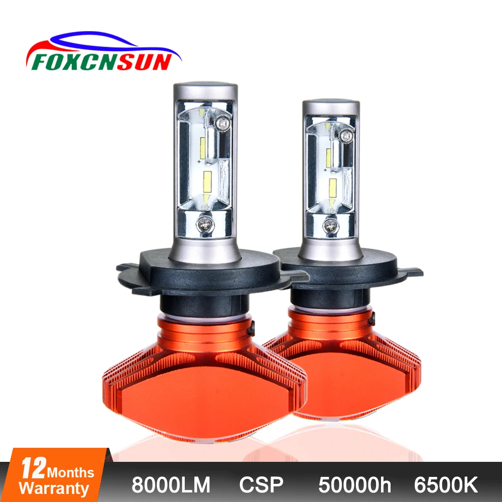 LED H7 led h4 Car Headlight H3 H8 H1 H11 luces led para auto 9005 9006 80W 8000LM 12V 24V Ampoule Kit Super Bright Fanless Beam
LED H7 led h4 Car Headlight H3 H8 H1 H11 luces led para auto 9005 9006 80W 8000LM 12V 24V Ampoule Kit Super Bright Fanless Beam