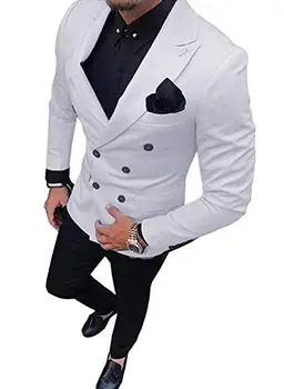 High quality Custom made Men Suits Peak Lapel 2 Pieces Jacket and Pants For Wedding Groom Prom Party Tuxedos Masculino Blazers
High quality Custom made Men Suits Peak Lapel 2 Pieces Jacket and Pants For Wedding Groom Prom Party Tuxedos Masculino Blazers