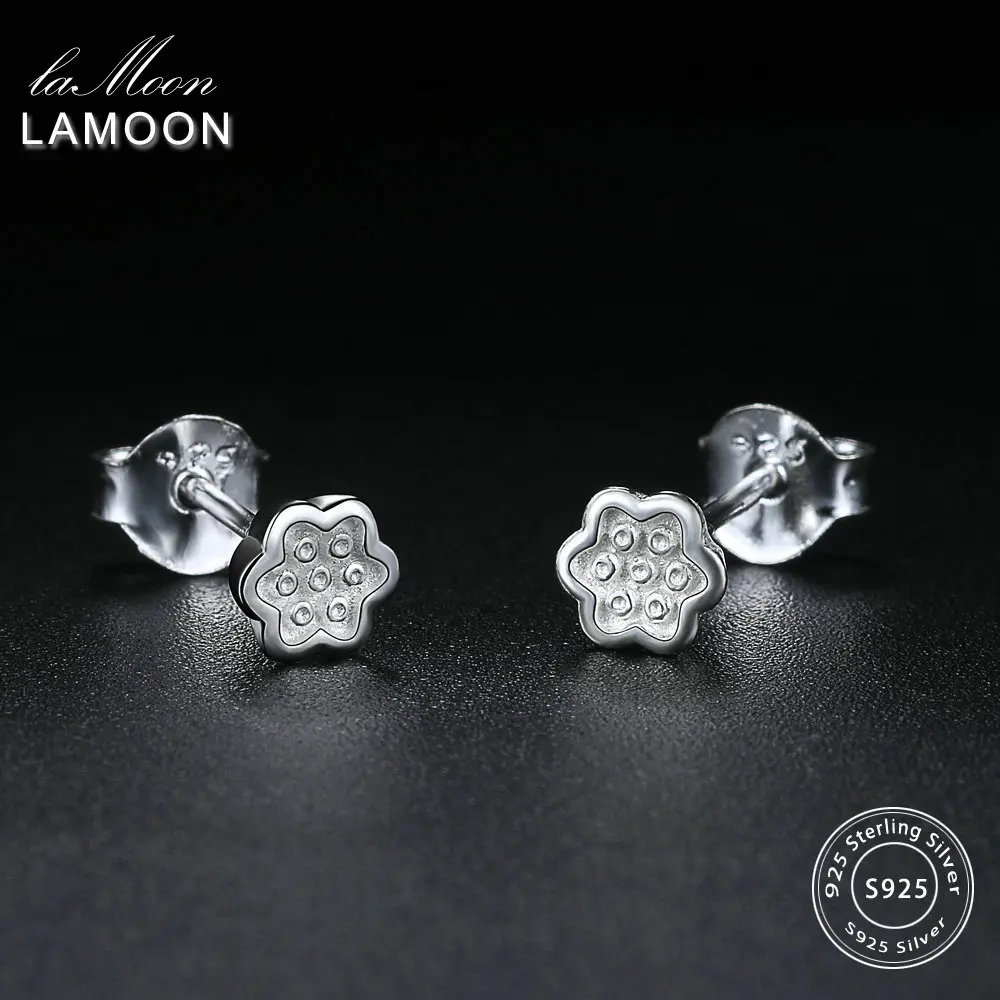 LAMOON 2017 New Creative Chinese Style Lotus Shape 100% 925-Sterling-Silver Earrings Fine Jewelry For Women Girl Gift LMEY214
LAMOON 2017 New Creative Chinese Style Lotus Shape 100% 925-Sterling-Silver Earrings Fine Jewelry For Women Girl Gift LMEY214