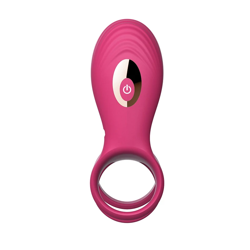 Vibrating Penis Sleeve Ring Delayed Ejaculation Strong Vibrator Sex Toys For Men Clitoris Stimulator Penis Bondage Adult Product