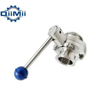 Economy Sanitary Tri Clamp Butterfly Valve SS304 Homebrew Butterfly Valve Optional: (+ 2x Clamp +2x Gasket)
Economy Sanitary Tri Clamp Butterfly Valve SS304 Homebrew Butterfly Valve Optional: (+ 2x Clamp +2x Gasket)