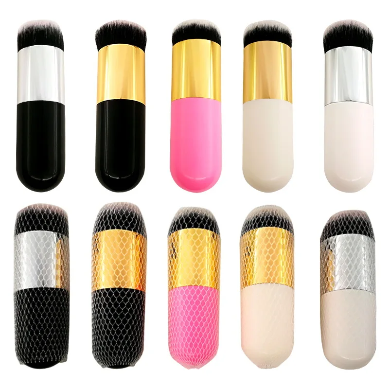 1Pcs Small Fat Pier Foundation Brush Base Portable BB Cream Makeup Brush Ultra-Fine Round Flat Hair Thick Tube Brush
1Pcs Small Fat Pier Foundation Brush Base Portable BB Cream Makeup Brush Ultra-Fine Round Flat Hair Thick Tube Brush