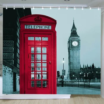 LUFY New Famous City Landmark Pattern London Big Ben Polyester Shower Curtain Paris Shower Curtain Bath Screen Free Shipping
LUFY New Famous City Landmark Pattern London Big Ben Polyester Shower Curtain Paris Shower Curtain Bath Screen Free Shipping