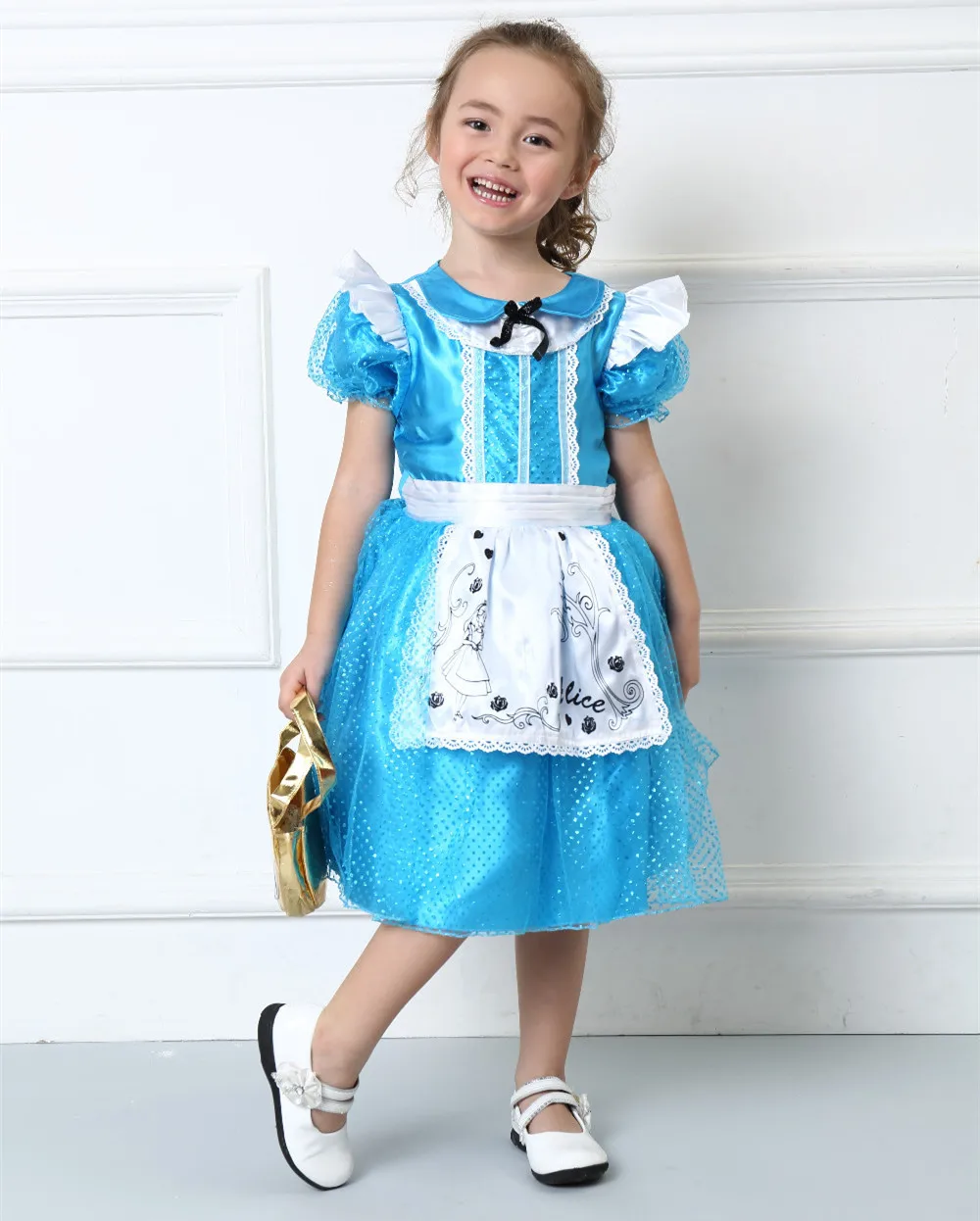 High Quality Baby Girl Alice Princess Dress Kis Halloween Christmas Lace Bow Clothing Toddler Cosplay Costume Cute Lolita Dresse
High Quality Baby Girl Alice Princess Dress Kis Halloween Christmas Lace Bow Clothing Toddler Cosplay Costume Cute Lolita Dresse