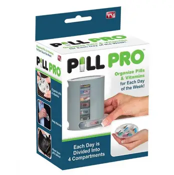 Convenient Medicine Storage Box Pill Pro 7 Days Pill Organizer Pro Storage Case Compact Organize Mini Pills Storage Box
Convenient Medicine Storage Box Pill Pro 7 Days Pill Organizer Pro Storage Case Compact Organize Mini Pills Storage Box