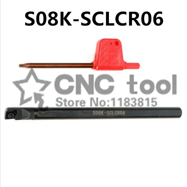 S08K-SCLCR06/S08K-SCLCL06,95 degrees Internal turning tools, turning tool holder, Insert the lather,boring bar for CCMT060204
S08K-SCLCR06/S08K-SCLCL06,95 degrees Internal turning tools, turning tool holder, Insert the lather,boring bar for CCMT060204