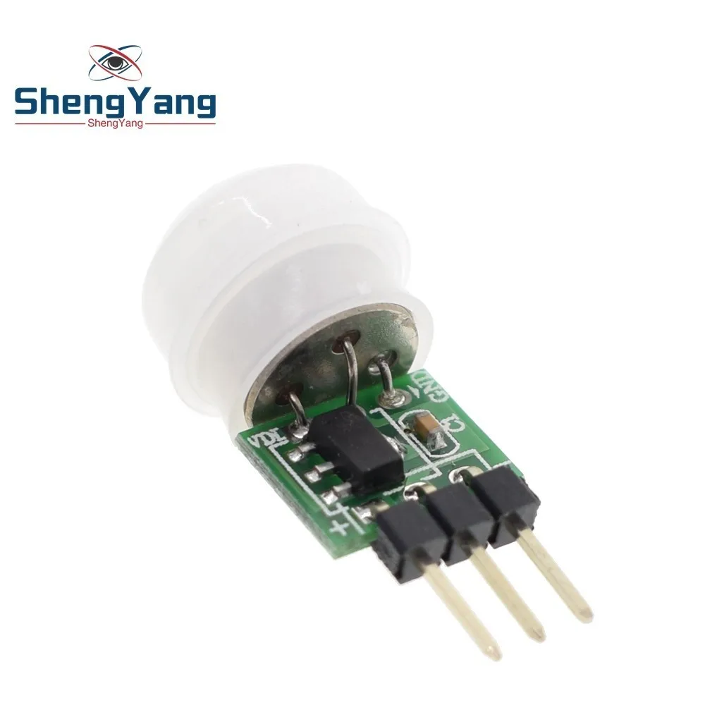 ShengYang Mini IR Pyroelectric Infrared PIR Motion Human Sensor Automatic Detector Module AM312 Sensor DC 2.7 to 12V
ShengYang Mini IR Pyroelectric Infrared PIR Motion Human Sensor Automatic Detector Module AM312 Sensor DC 2.7 to 12V
