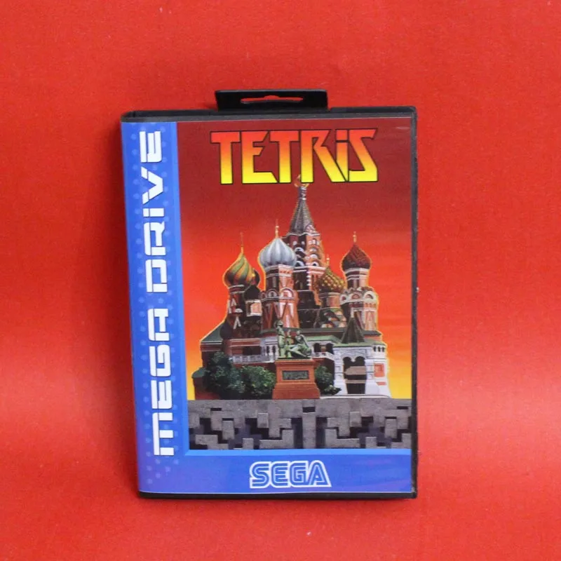 Tetris 16 bit MD card with Retail box for Sega MegaDrive Video Game console system
Tetris 16 bit MD card with Retail box for Sega MegaDrive Video Game console system