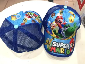12 pcs Fashion Super Mario Children shade Sun peaked cap Baseball cap Hats Party Gifts M5
12 pcs Fashion Super Mario Children shade Sun peaked cap Baseball cap Hats Party Gifts M5