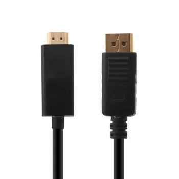 1.8M/6FT DisplayPort Male to HDMI Male cable, Free shipping 20pcs/lot
1.8M/6FT DisplayPort Male to HDMI Male cable, Free shipping 20pcs/lot