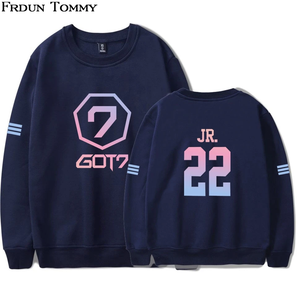 Frdun Tommy GOT7 Round Collar Sweatshirt Keep Warm 2018 New Style Oversize Long Sleeve Women/Men Pullovers Casual Sweatshirt
Frdun Tommy GOT7 Round Collar Sweatshirt Keep Warm 2018 New Style Oversize Long Sleeve Women/Men Pullovers Casual Sweatshirt