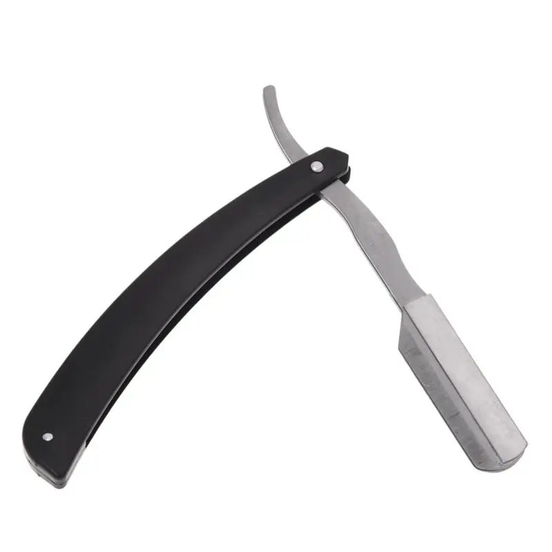 Makeup Eyebrow Epilator trimmer Black Plastic Steel Traditional Throat Cut Shaving Straight Blade Razor Epilateur sourcil
Makeup Eyebrow Epilator trimmer Black Plastic Steel Traditional Throat Cut Shaving Straight Blade Razor Epilateur sourcil