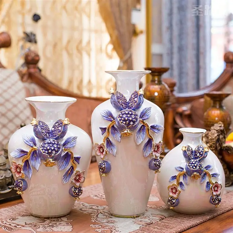 Europe purple creative ceramic wedding flowers vase home decor crafts room decoration objects porcelain figurine wedding vases
Europe purple creative ceramic wedding flowers vase home decor crafts room decoration objects porcelain figurine wedding vases