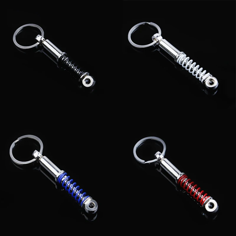 Auto Keychain Stainless Steel Car Key Ring High-grade Simulation Shock Absorbers Key Chain Keyring Car Keyfob Accessories Gift
Auto Keychain Stainless Steel Car Key Ring High-grade Simulation Shock Absorbers Key Chain Keyring Car Keyfob Accessories Gift