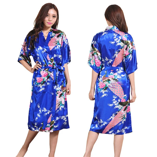 Silk Satin Wedding Bride Bridesmaid Robe Floral Bathrobe long Kimono Robe Night Robe Bath Robe Fashion Dressing Gown For Women
Silk Satin Wedding Bride Bridesmaid Robe Floral Bathrobe long Kimono Robe Night Robe Bath Robe Fashion Dressing Gown For Women