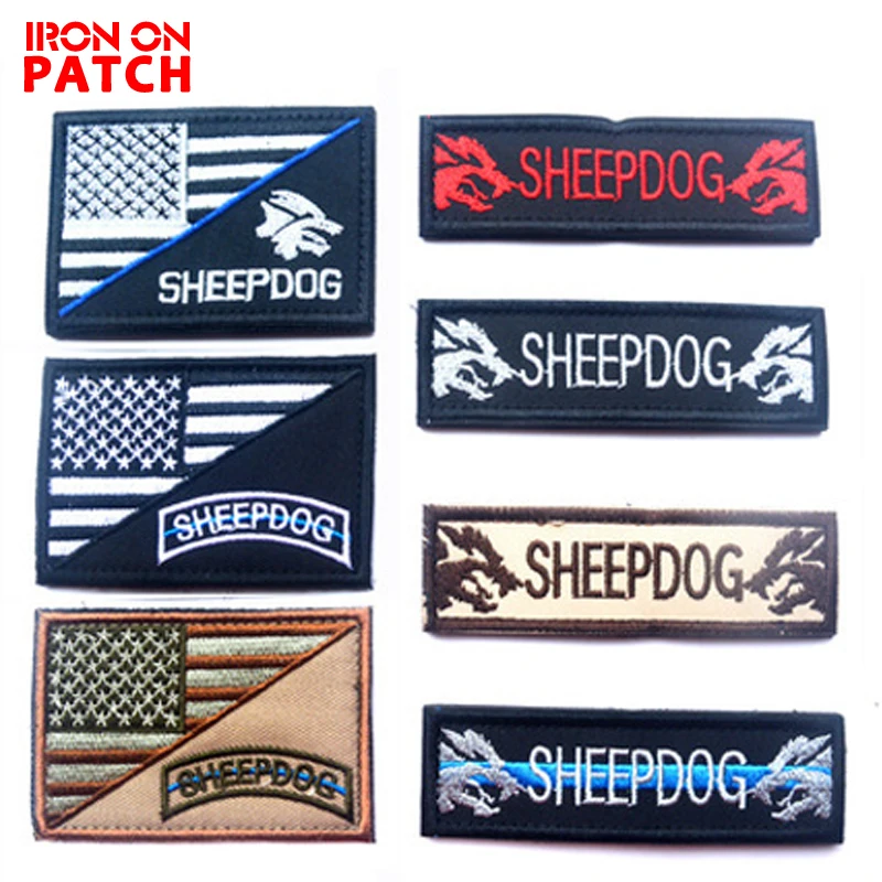 United States Flag Medical Sheepdog Patch Morale Tactical Patches Hook&Loop Embroidery Badge Military Army Armband for clothes
United States Flag Medical Sheepdog Patch Morale Tactical Patches Hook&Loop Embroidery Badge Military Army Armband for clothes