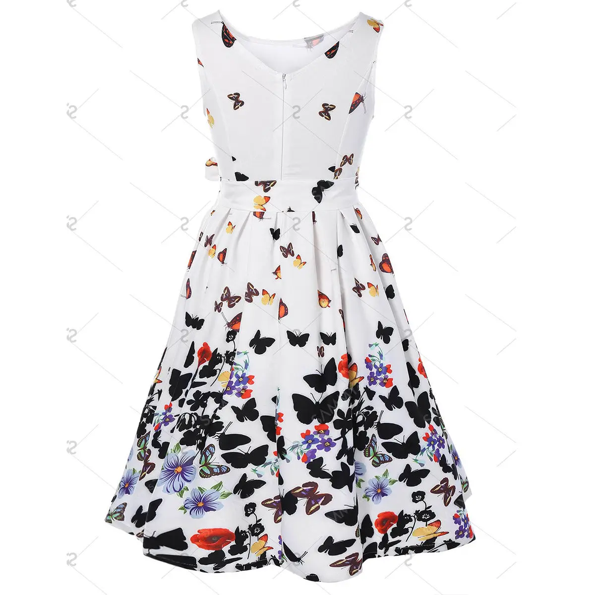 Butterfly Summer Dress (Us 4-14)