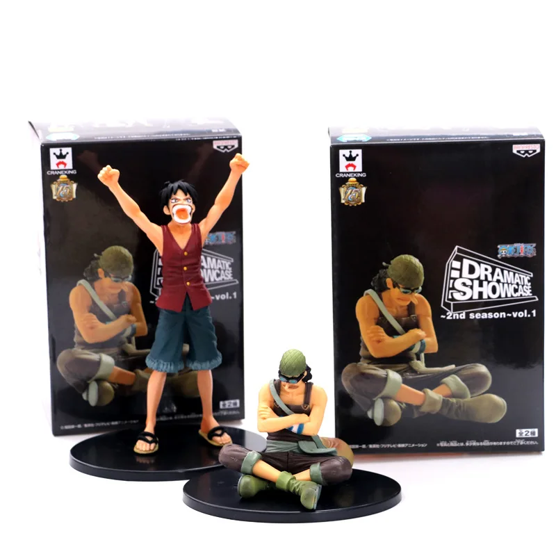 2pcs/Set One Piece Luffy Usopp Victory Failure Classic Scene Style PVC Action Figure OP Model Luffy Zoro Sanji Brook 8-17cm
2pcs/Set One Piece Luffy Usopp Victory Failure Classic Scene Style PVC Action Figure OP Model Luffy Zoro Sanji Brook 8-17cm