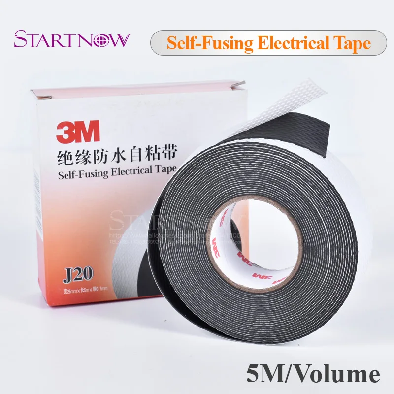 Original 3M J20 Self-Fusing Electrical Tape 5m/roll Anti 10kV High Voltage Rubber PVC Heat Resistant Waterproof Insulating Tapes
Original 3M J20 Self-Fusing Electrical Tape 5m/roll Anti 10kV High Voltage Rubber PVC Heat Resistant Waterproof Insulating Tapes