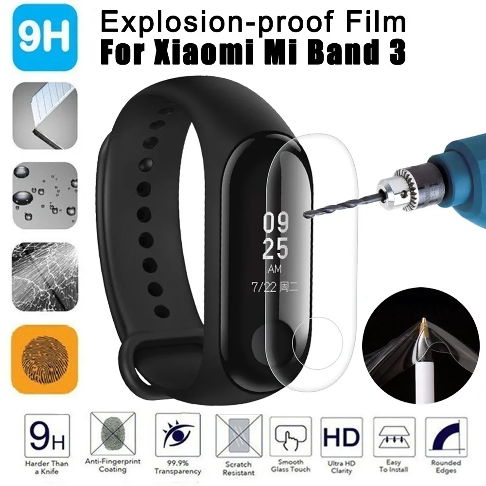 2 PCS Explosion-proof LCD TPU Full Cover Screen Protector Film For Xiaomi Mi Band 3 2019 Big Promotion Z30412
2 PCS Explosion-proof LCD TPU Full Cover Screen Protector Film For Xiaomi Mi Band 3 2019 Big Promotion Z30412
