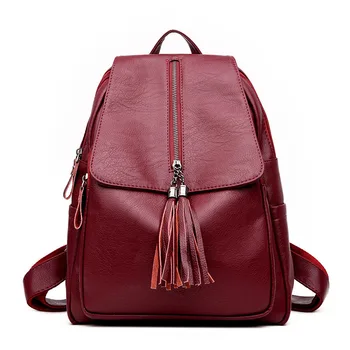 High Quality Women Genuine Leather Backpacks Female Backpack Women School Bags For Teenagers Girls Travel Mochila Femininas
High Quality Women Genuine Leather Backpacks Female Backpack Women School Bags For Teenagers Girls Travel Mochila Femininas